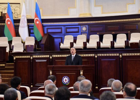 Prezident AMEA-nın 70 illik yubileyində - FOTO
