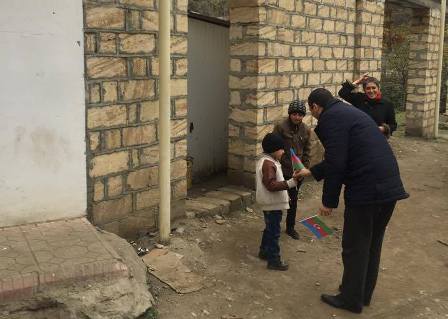 Parlament jurnalistləri Göygöldə bayraq aksiyası keçirdilər - FOTOLAR