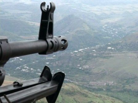 Erməni mövqelərinə 100 zərbə endirildi