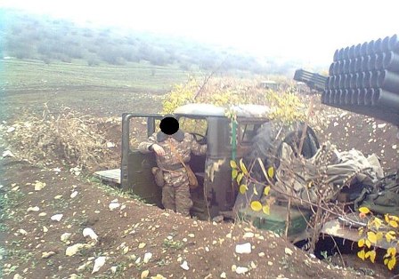 Ermənistan təmas xəttinə “Qrad” yerləşdirdi - FOTOLAR