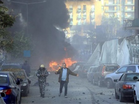  Beyrutu partlatdlar   - Çoxlu ölən var 