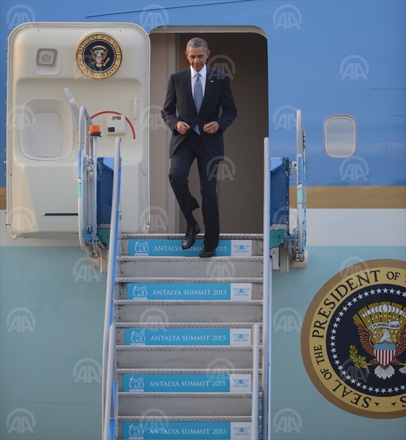Barak Obama Antalyada - "Böyük İyirmiliyin” (G20) sammiti başlayır