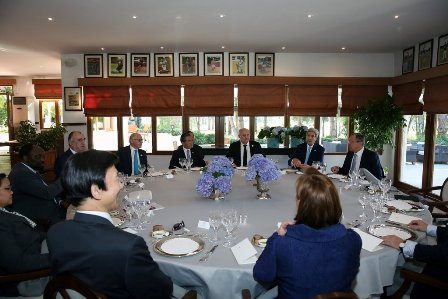  Elmar Məmmədyarov “G20” Sammitində işgüzar naharda iştirak edib  