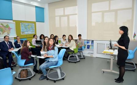Mikayıl Cabbarov 3 universitetin yeni tədris auditoriyaları ilə tanış olub - FOTO