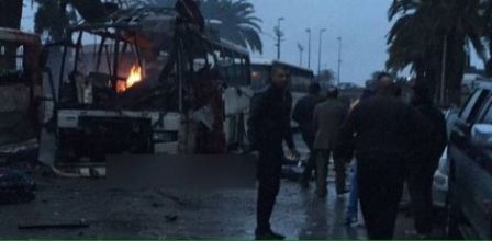  Prezidentin mühafizəçilərinin avtobusu partladıldı   - 11 nəfər öldü  