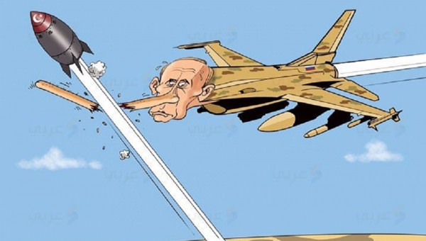 Ərəb mediasında Putini qəzəbləndirəcək KARİKATURA