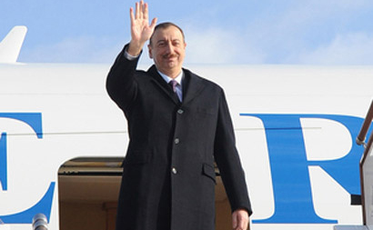 İlham Əliyev Belarusa gedir
