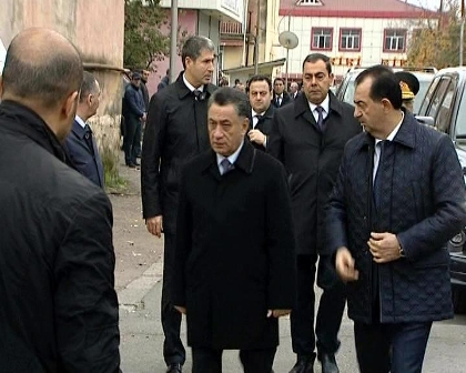  Ramil Usubov polis əməkdaşının yas mərasiminə qatılıb  - FOTO  