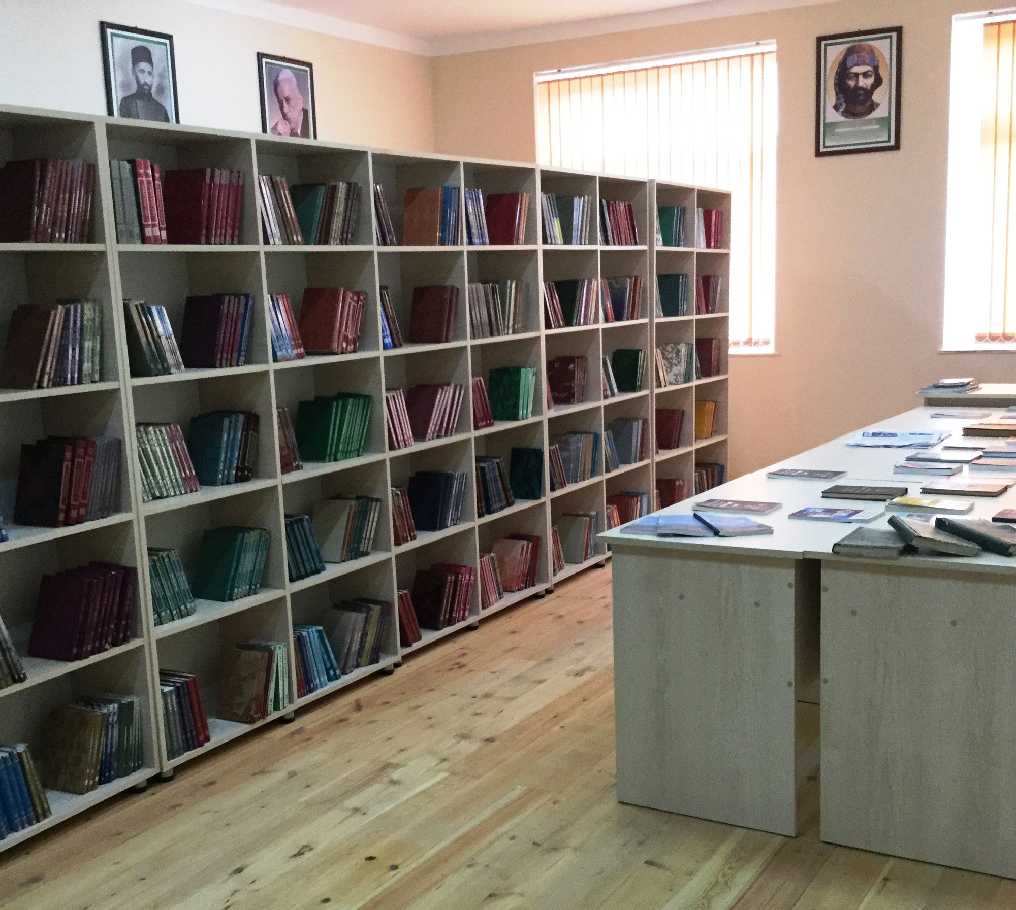 Şəkidə yeni məktəb açıldı - FOTOLAR