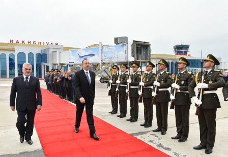  İlham Əliyevin Naxçıvan səfəri başa çatıb 