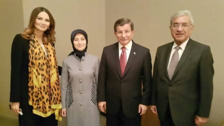 Əhməd Davudoğlu ADA Universitetində çıxış edib  