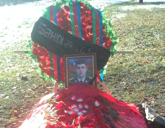 Ordumuzun zabiti şəhid olub