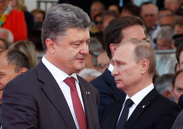 Poroşenko Putinin planlarından danışdı