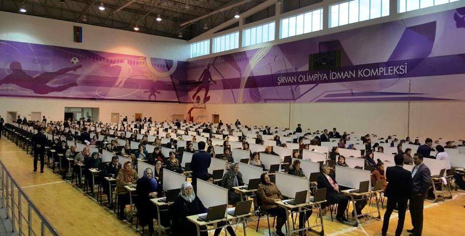 Bu gün 6500-dən çox müəllim imtahan verir