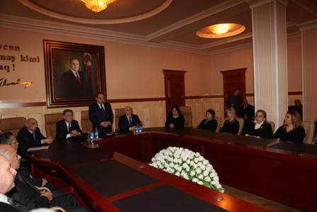 BDU-da Heydər Əliyevin xatirəsi anıldı - FOTO
