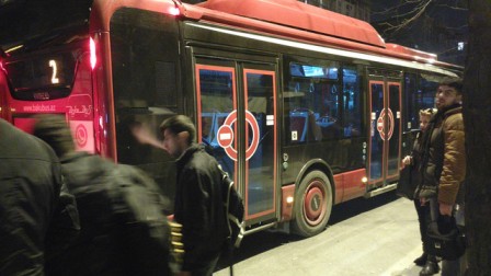  “Baku Bus” avtobusu qəza törətdi 