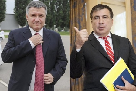 Gürcü-erməni dueli – Avakov Saakaşvilini necə islatdı – VİDEO
