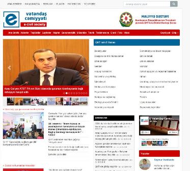 E-vətəndaş cəmiyyəti portalı "Milli Net 2015" mükafatçısı olub