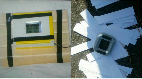 Fransa təyyarəsində bomba tapıldı