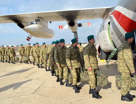 Sülhməramlılarımız Əfqanıstana yola salındı