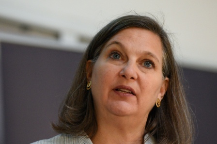 Viktoriya Nuland Putinin adamı ilə görüşə gəlib 