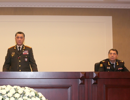 Yol Polisinin şefi nazir Ramil Usubova hesabat verdi