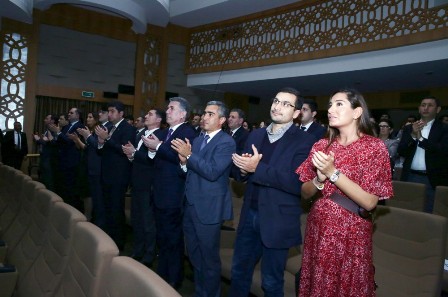  Arzu Əliyeva “Əbədi ezamiyyət“ filminin təqdimatında - FOTO 