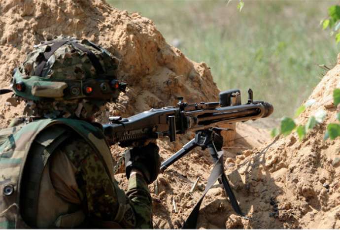 Düşmən mövqelərinə 126 dəfə atəş zərbəsi endirildi