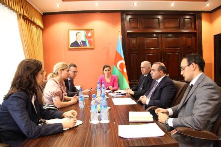 Azay Quliyev Avropa İttifaqının səfiri ilə müzakirə apardı – FOTO 