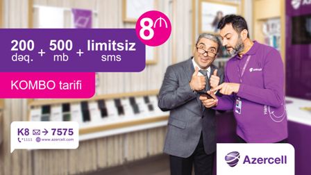 Azercell-dən SimSim abunəçiləri üçün 40%-lik endirim 