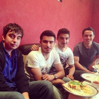 İlham Əliyevin oğlu tələbə yoldaşları ilə - FOTO 