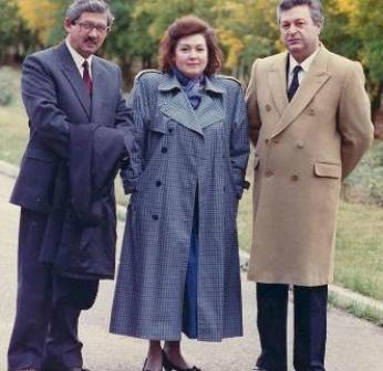 Ayaz Mütəllibov, xanımı və Osman Mirzəyev – FOTO 
