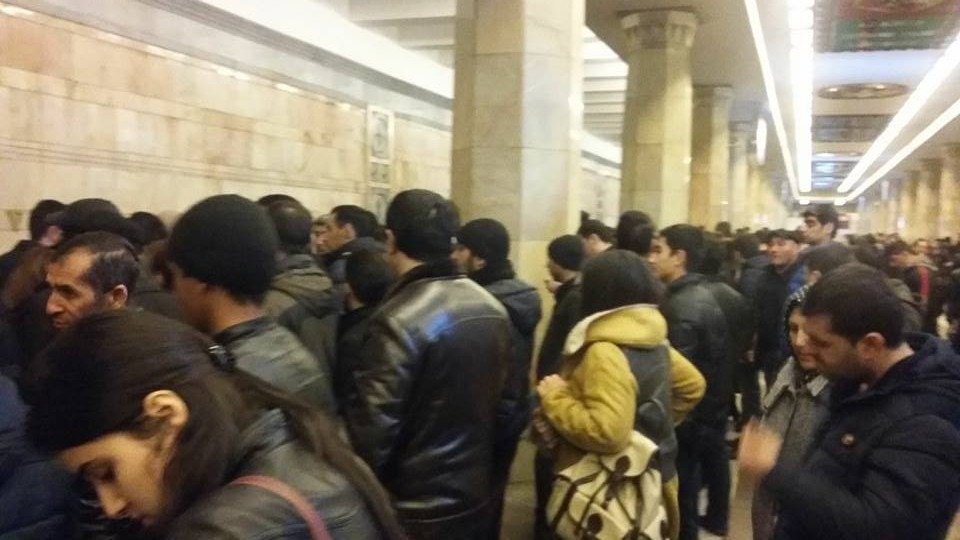  Bakı metrosunda həyəcan