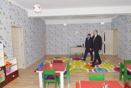  Prezident Tovuzda bir sıra obyektlərin açılışında iştirak edib- Foto