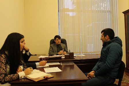 Fuad Muradov şikayətləri dinlədi - FOTO