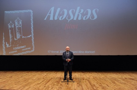 Qarabağ həqiqətlərindən bəhs edən “Atəşkəs” filmi nümayiş olunub