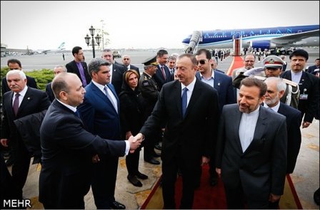 İlham Əliyev İrandadır - FOTO 