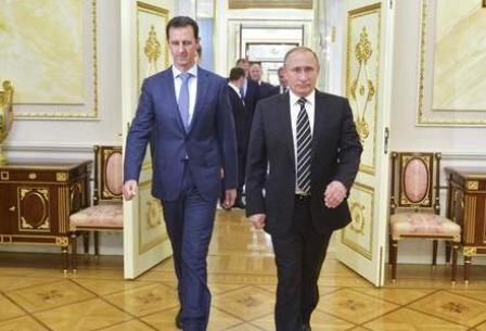 Putin Əsədə zəng etdi