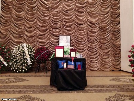 İlhamə Quliyeva ilə vida mərasimi - Oğlu üzr istədi - FOTOLAR 