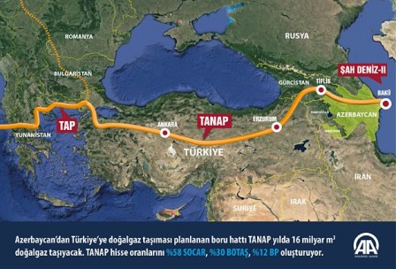  Gələn aydan TAP layihəsi üzrə tikinti işlərinə başlanacaq 