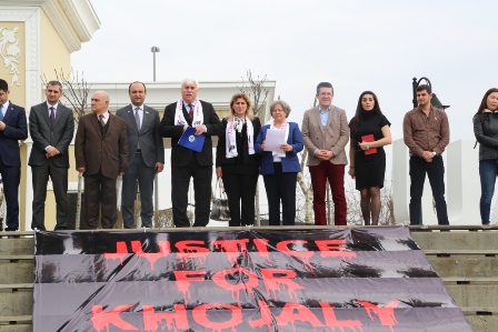 Xocalı Faciəsinin qurbanları İstanbulda anıldı - FOTOLAR