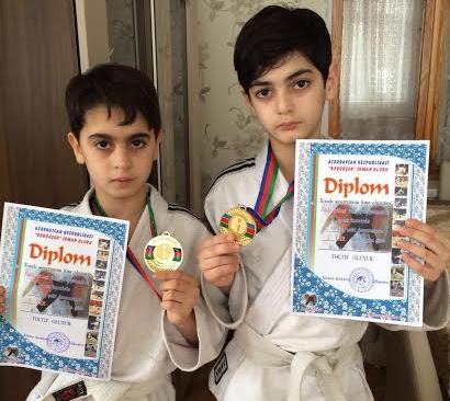 Kiçik cüdoçüların böyük qələbələri - FOTO