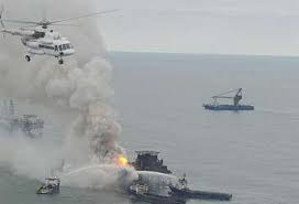 İtkin düşən neftçilərin axtarışları davam edir