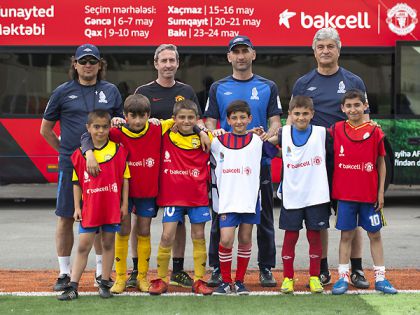 Bakıda “Mançester Yunayted Futbol Məktəbi"nə növbəti seçim başlanır
