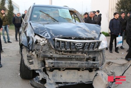 Aeroport yolunda baş verən qəzada 20 nəfər xəsarət alıb - YENİLƏNİB