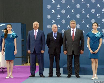 Bakıda batut gimnastikası üzrə FIG Dünya Kuboku yarışlarının açılışı oldu