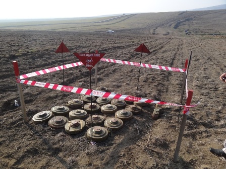 Ötən ay minadan təmizlənən ərazilərin sahəsi AÇIQLANDI 