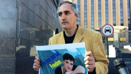 Ermənistanda Rusiyaya qarşı aksiya