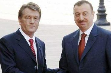 İlham Əliyev Viktor Yuşenkonu qəbul edib
