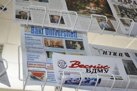 “Bakı Universiteti” qəzeti Belarusda  birinci yerə çıxdı 